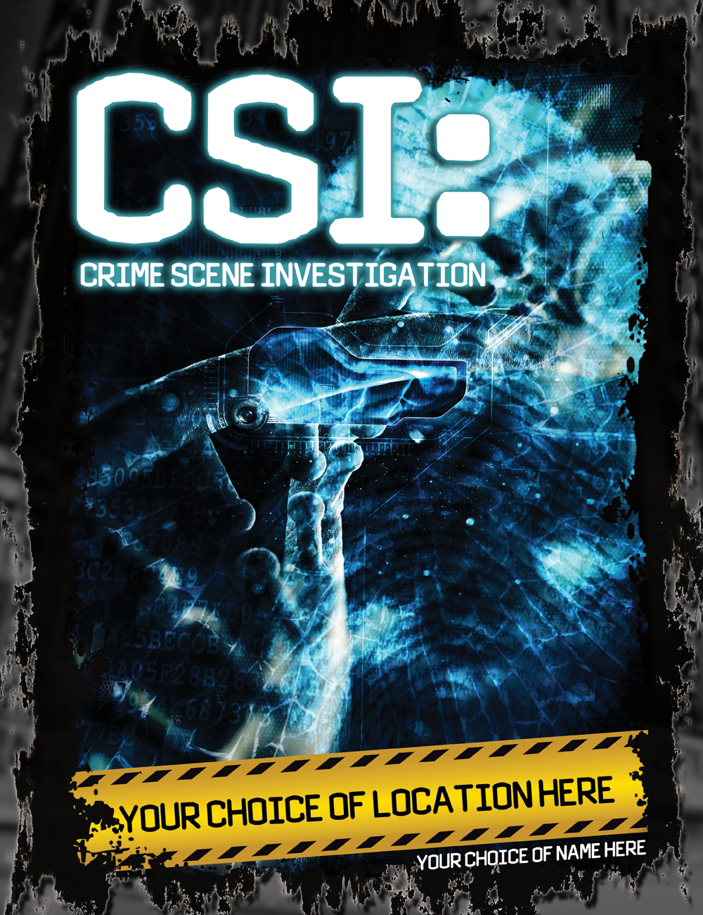 Personalise Your Own CSI T-Shirt - Hellwood Outfitters