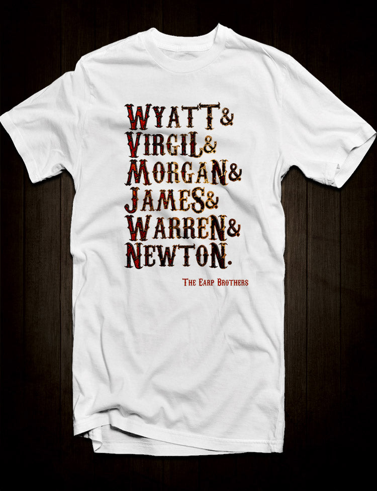 White Earp Brothers T-Shirt