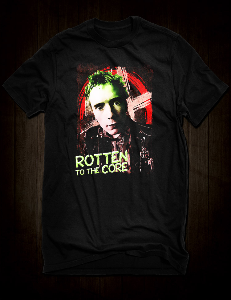 Rotten To The Core John Lydon T-Shirt – Hellwood Outfitters