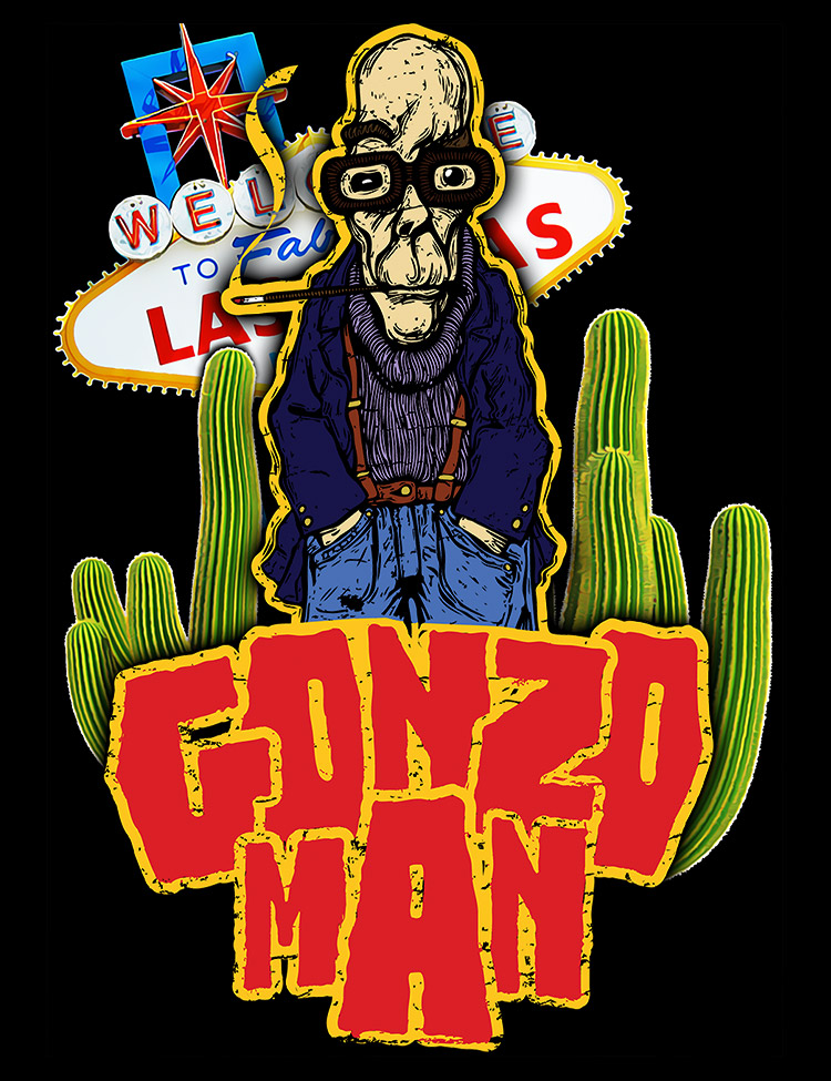 Gonzo Man T-Shirt - Hellwood Outfitters