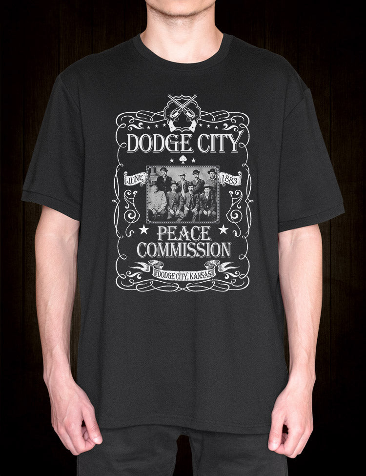 Dodge City Peace Commission T-Shirt - Hellwood Outfitters