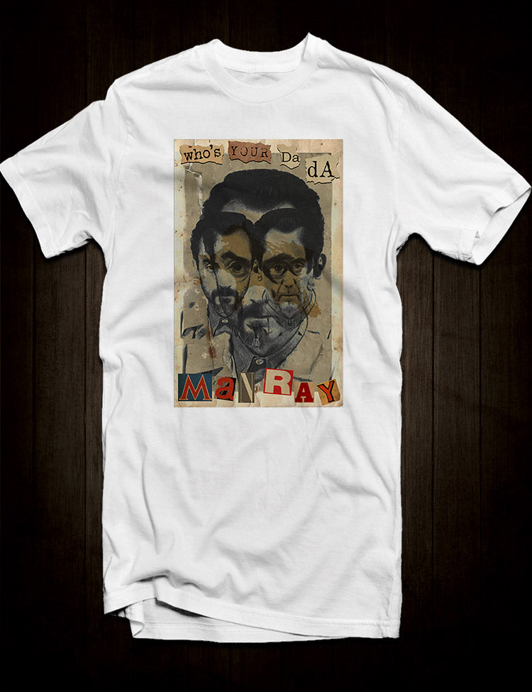 White Man Ray Surrealist T-Shirt