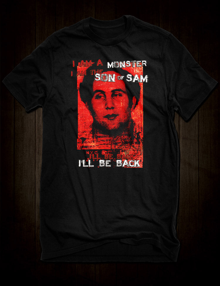 David Berkowitz Son of Sam T-Shirt — Hellwood Outfitters