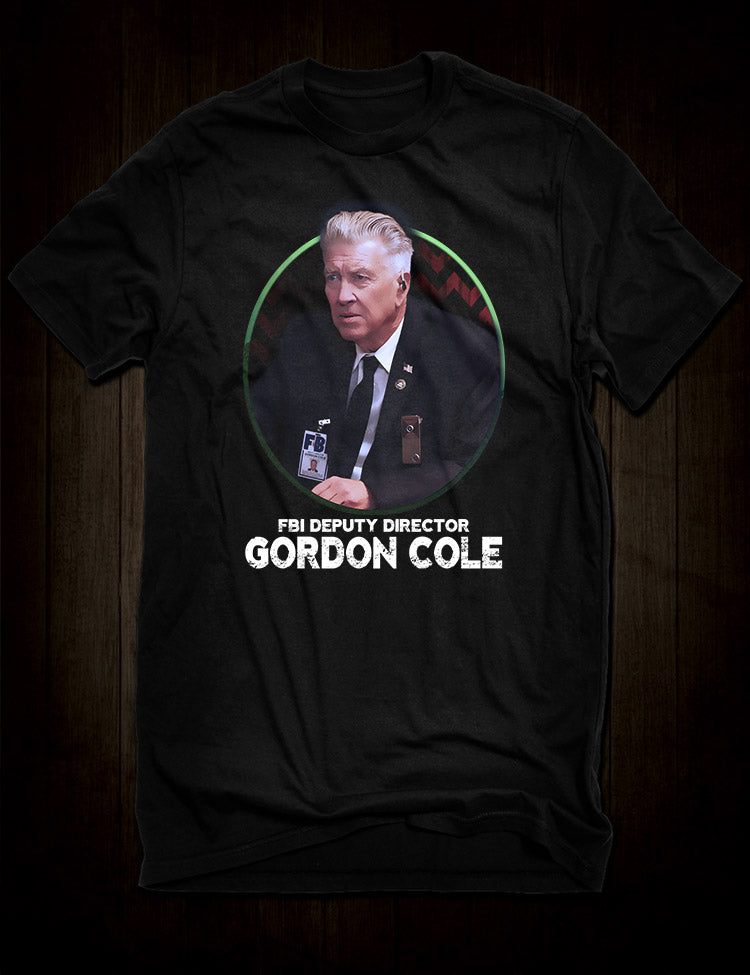 David Lynch As Gordon Cole T-Shirt - Hellwood Outfitters