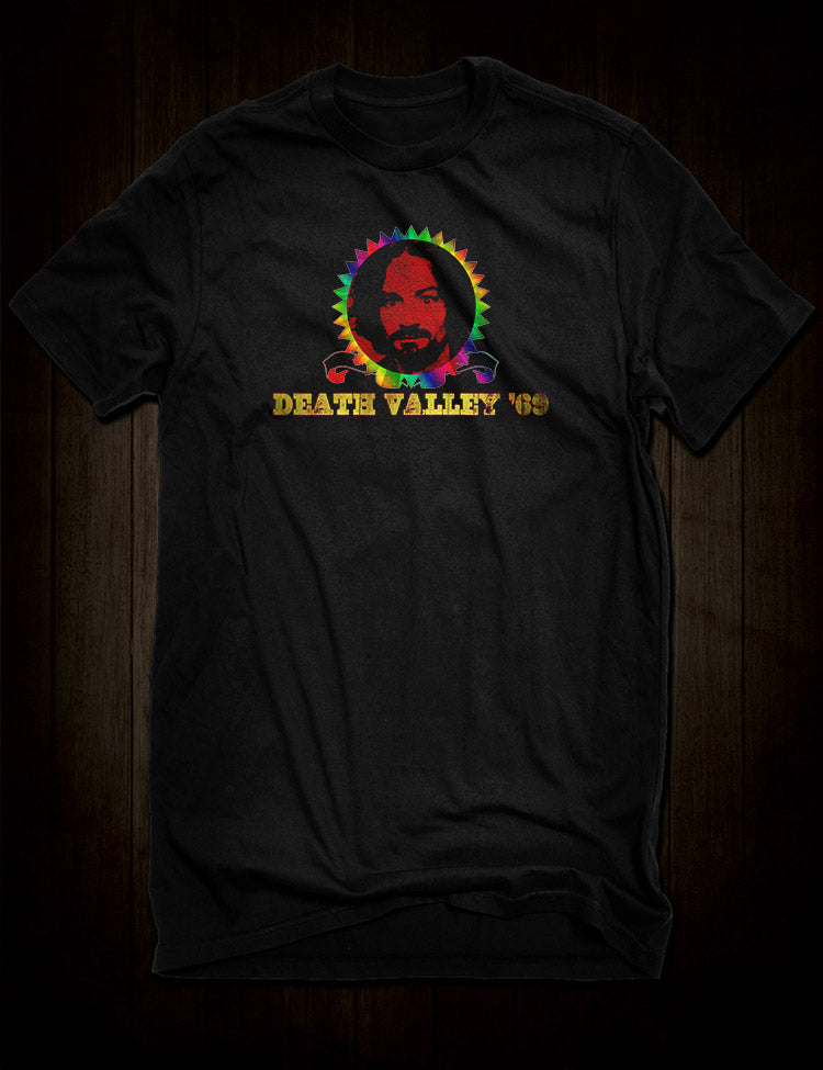 Sonic Youth Death Valley 69 T-Shirt Charles Manson