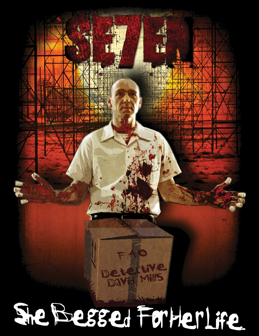 Cult Crime Film Se7en T-Shirt