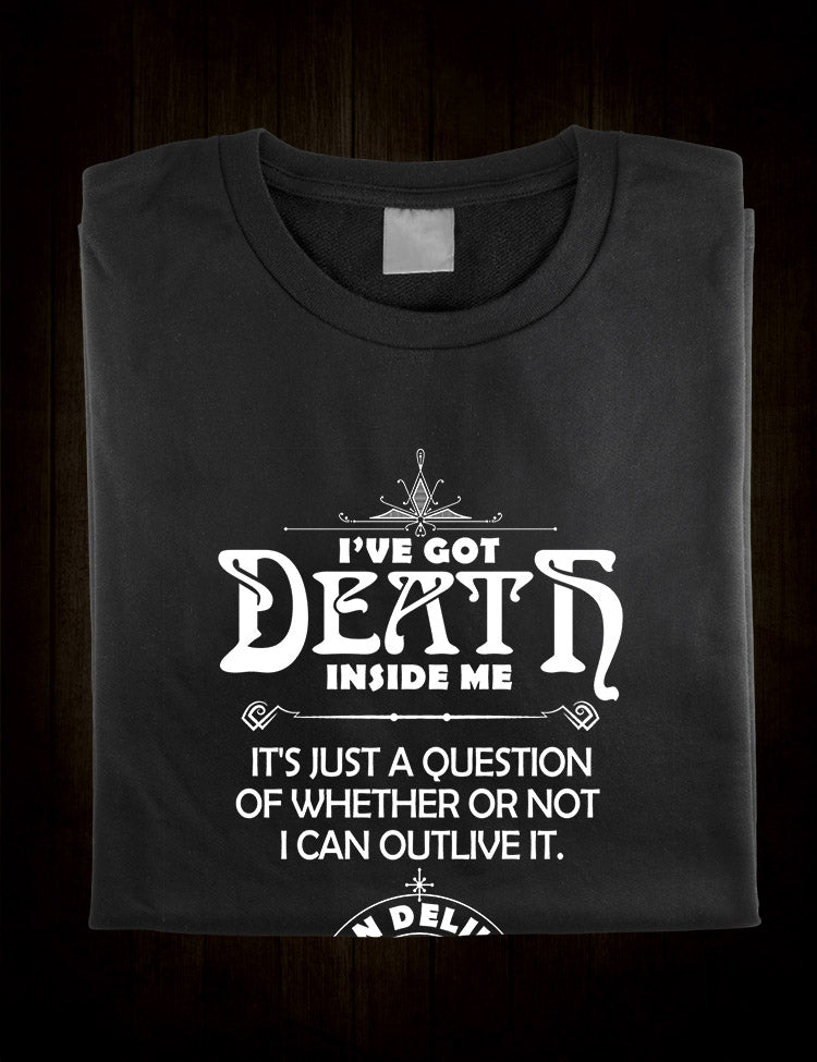 I've Got Death Inside Me T-Shirt Don Delillo