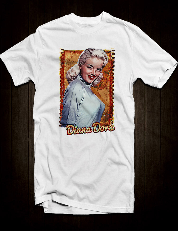 White Diana Dors T-Shirt