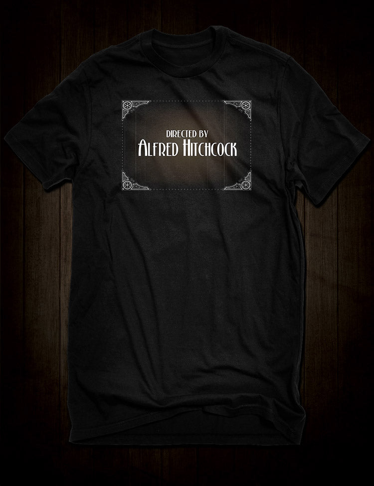 Directed By Alfred Hitchcock T-Shirt