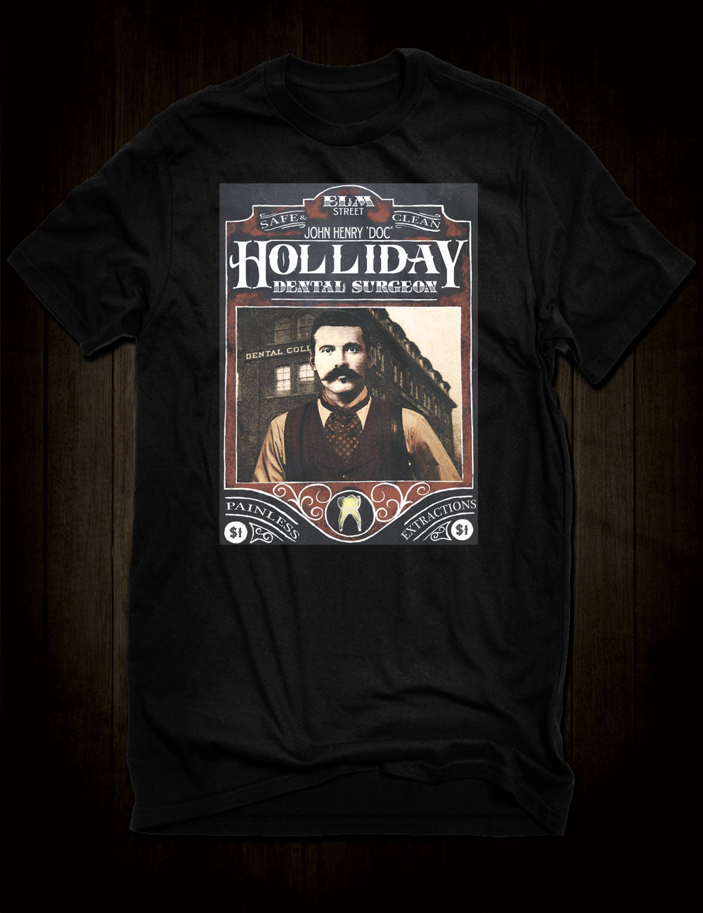 John 'Doc' Holliday T-Shirt from Hellwood – Hellwood Outfitters