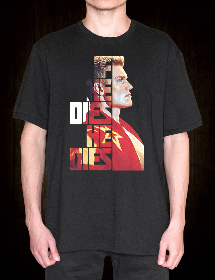 Dolph Lundren as Ivan Drago in hit boxing movie Rocky IV T-Shirt
