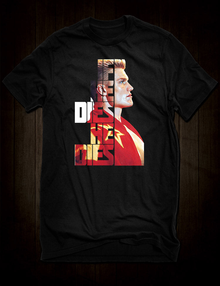 Rocky IV Inspired T-Shirt with Ivan Drago Print