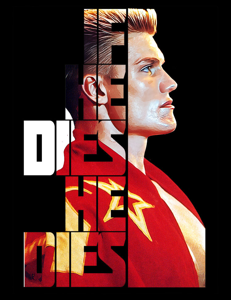 Dolph Lundgren as Ivan Drago on T-Shirt