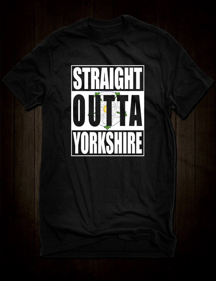 Straight Outta Yorkshire T-Shirt - Hellwood Outfitters