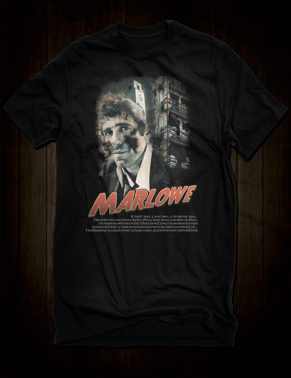 Philip Marlowe T-Shirt - Hellwood Outfitters