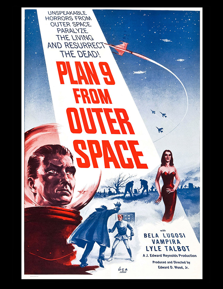 Plan 9 From Outer Space T-Shirt - Hellwood Outfitters