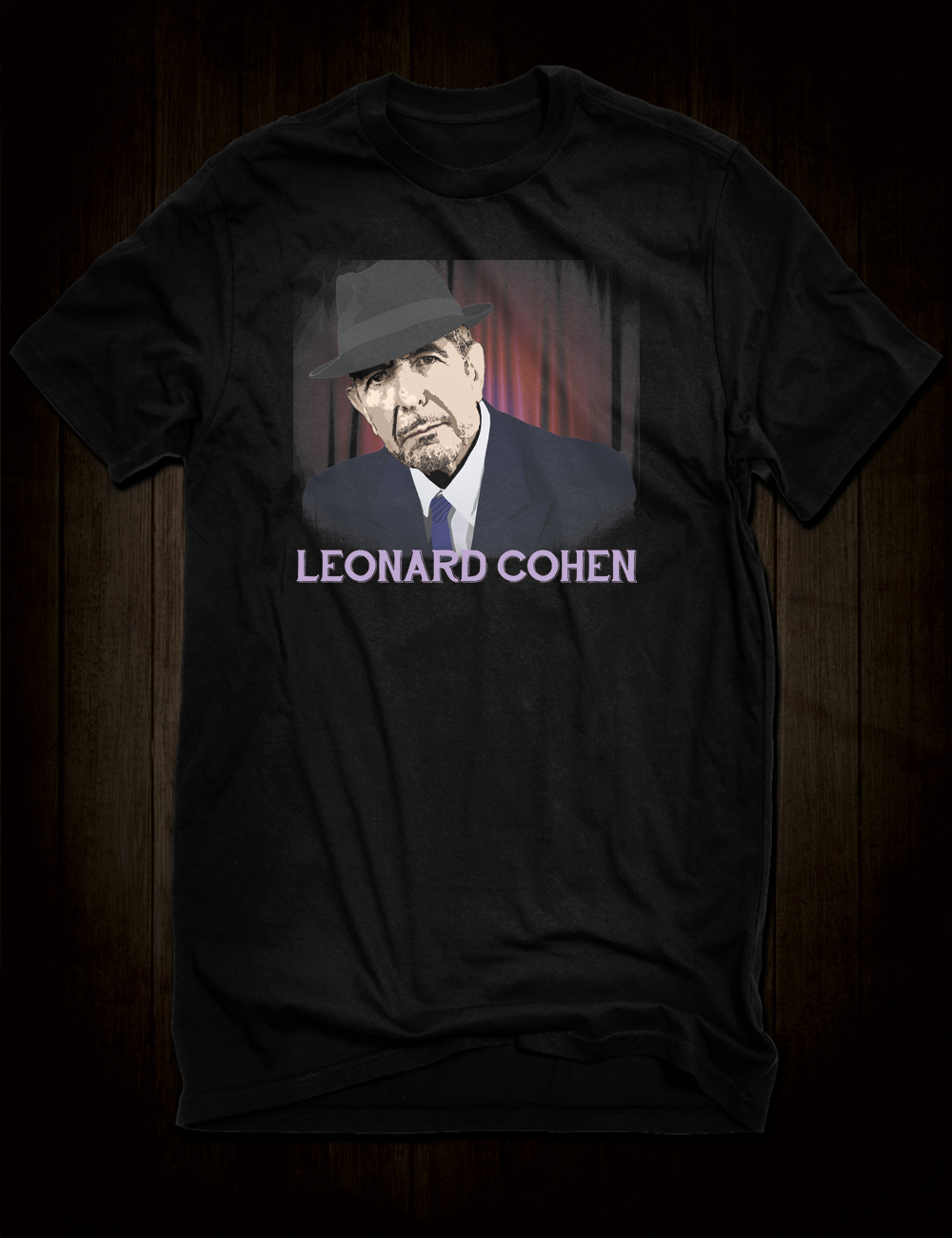 Leonard Cohen T-Shirt - Hellwood Outfitters