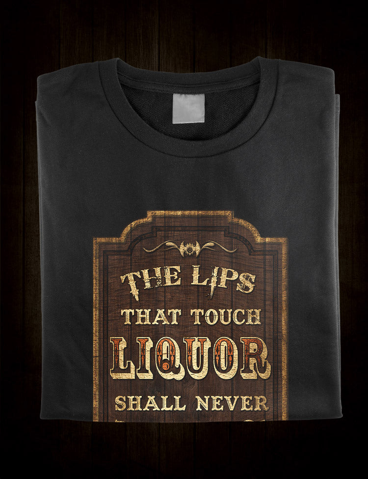 Temperance Movement Quote T-Shirt Vintage