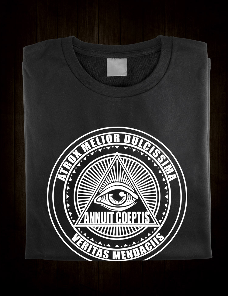 Illuminati T-Shirt All Seeing Eye Conspiracy Theory
