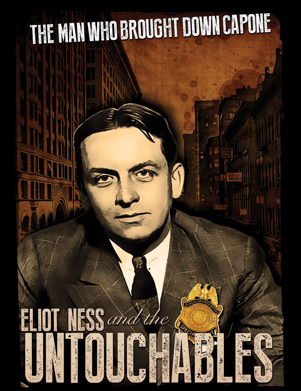 The Untouchables Eliot Ness T-Shirt