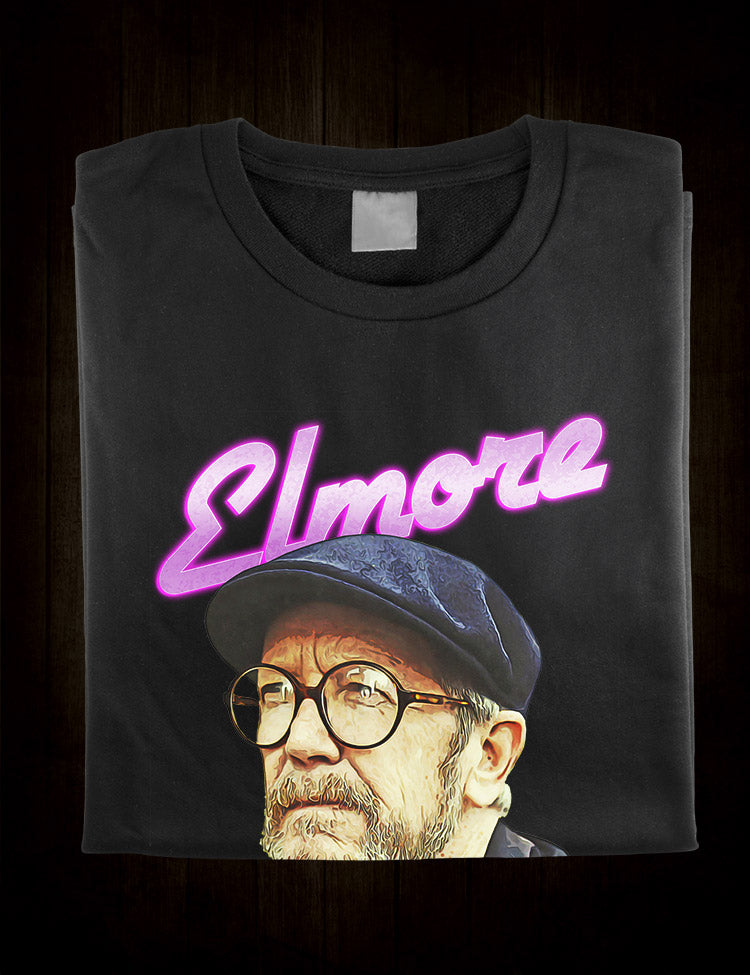 Famous Author T-Shirt Elmore Leonard