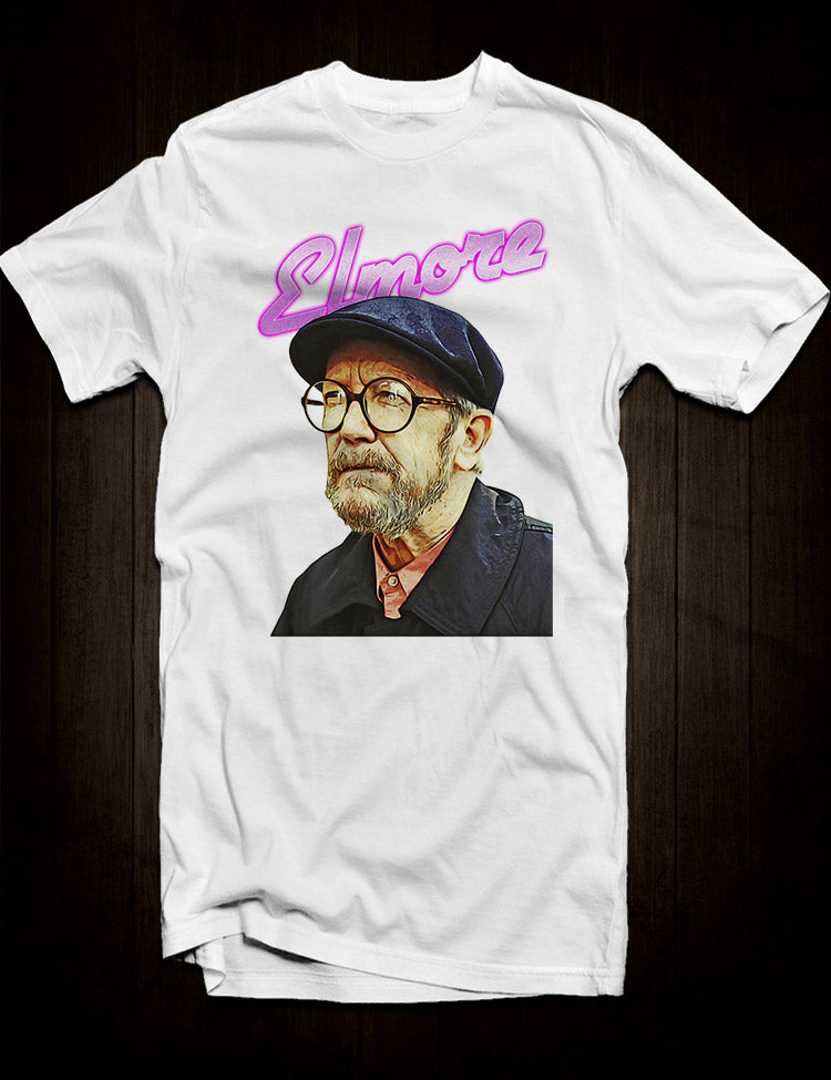 White Elmore Leonard T-Shirt