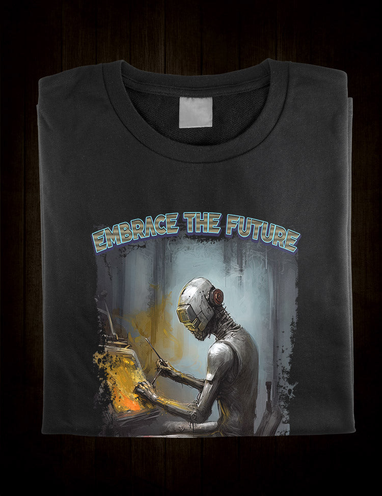 Embrace The Future AI Generated T-Shirt