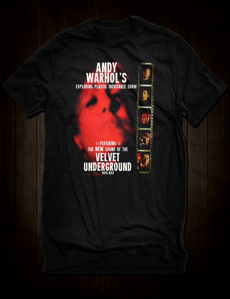 Andy Warhol's Exploding Plastic Inevitable T-Shirt