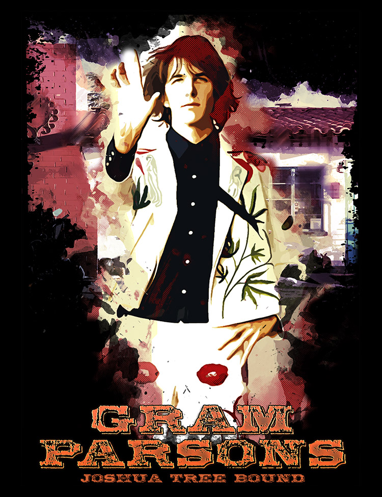 Gram Parsons T-Shirt - Hellwood Outfitters