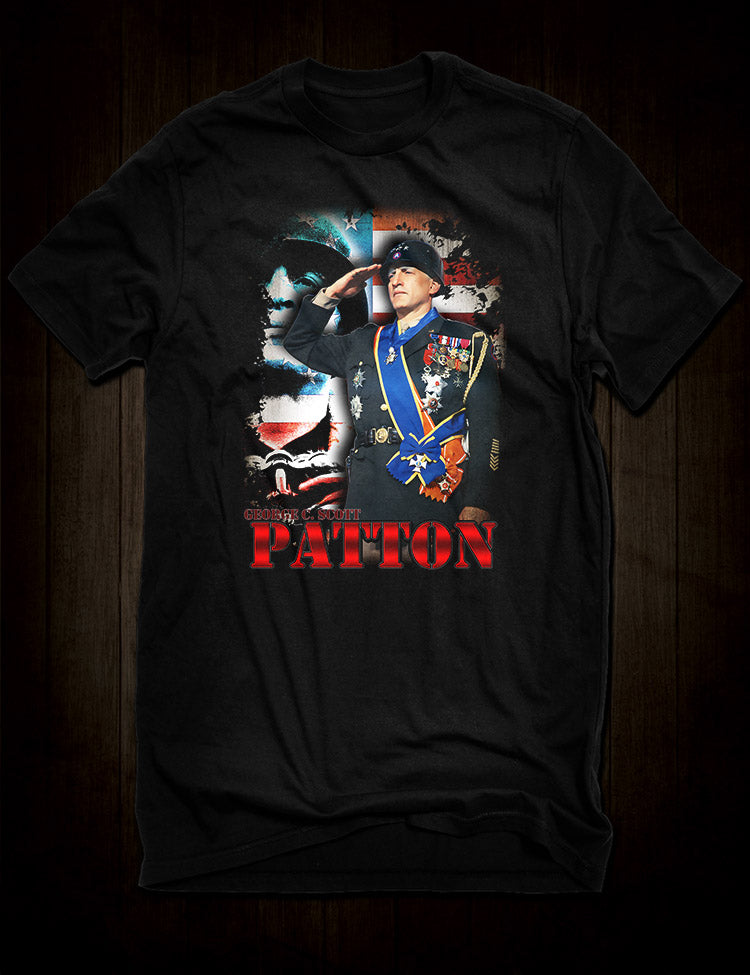 George C. Scott Patton T-Shirt - Hellwood Outfitters