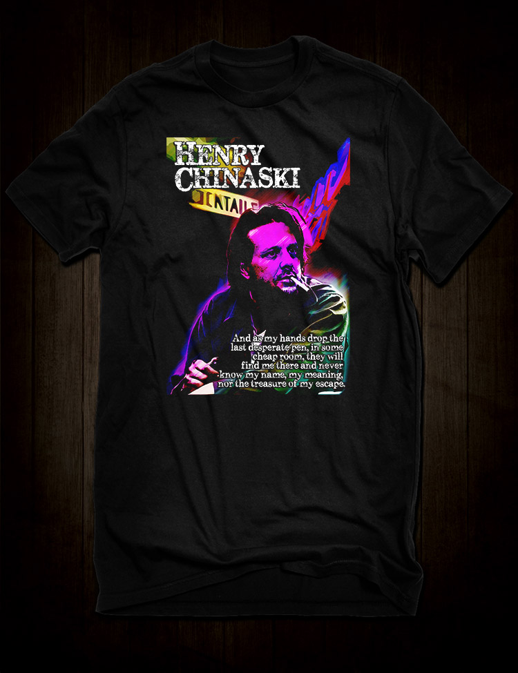 Henry Chinaski T-Shirt - Hellwood Outfitters