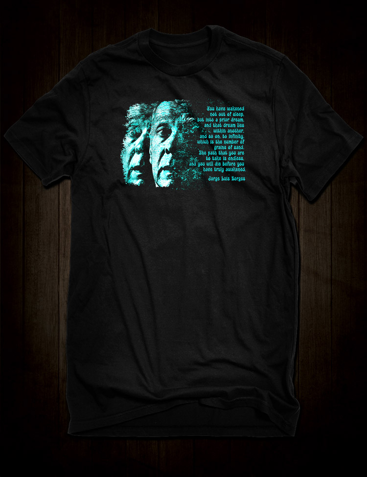 Jorge Luis Borges T-Shirt - Hellwood Outfitters