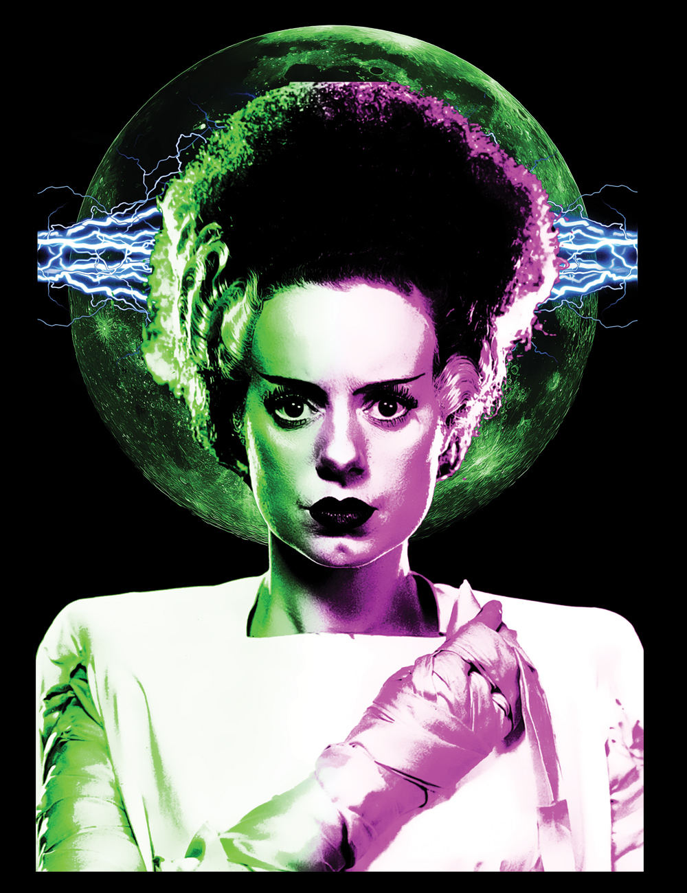 Bride Of Frankenstein T-Shirt - Hellwood Outfitters