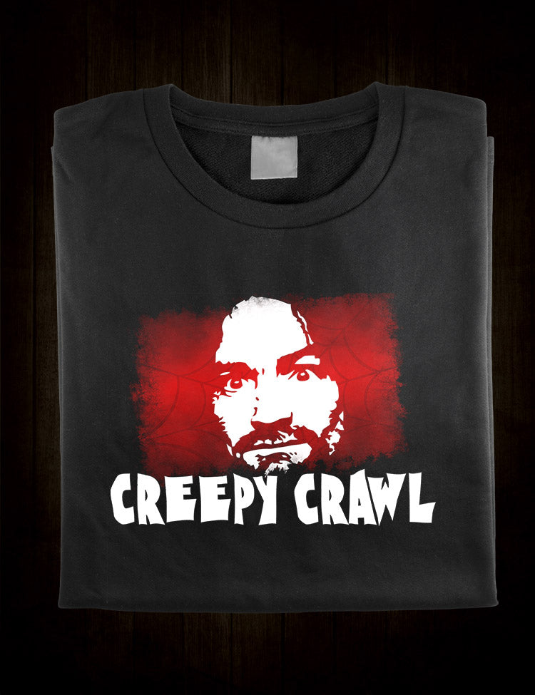 Charlie Manson Creepy Crawl T-Shirt - Hellwood Outfitters