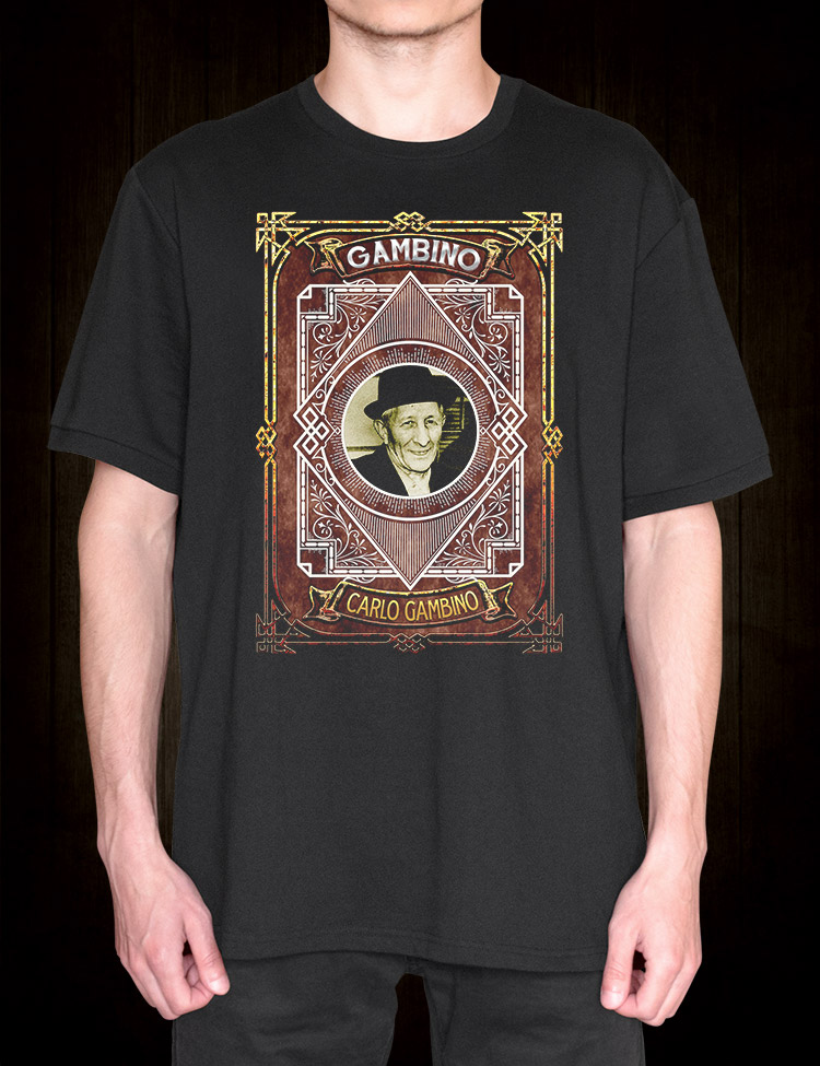 Carlo Gambino Five Families T-Shirt - Hellwood Outfitters