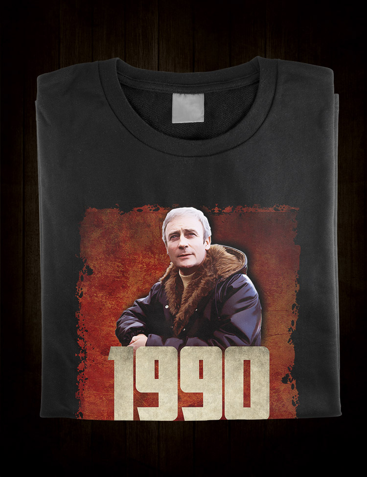 Edward Woodward 1990 T-Shirt - Hellwood Outfitters