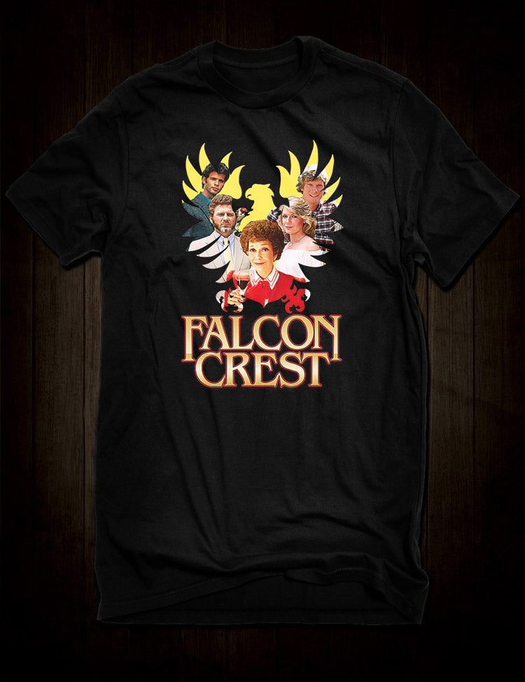 Falcon Crest T-Shirt with Bold Logo Design