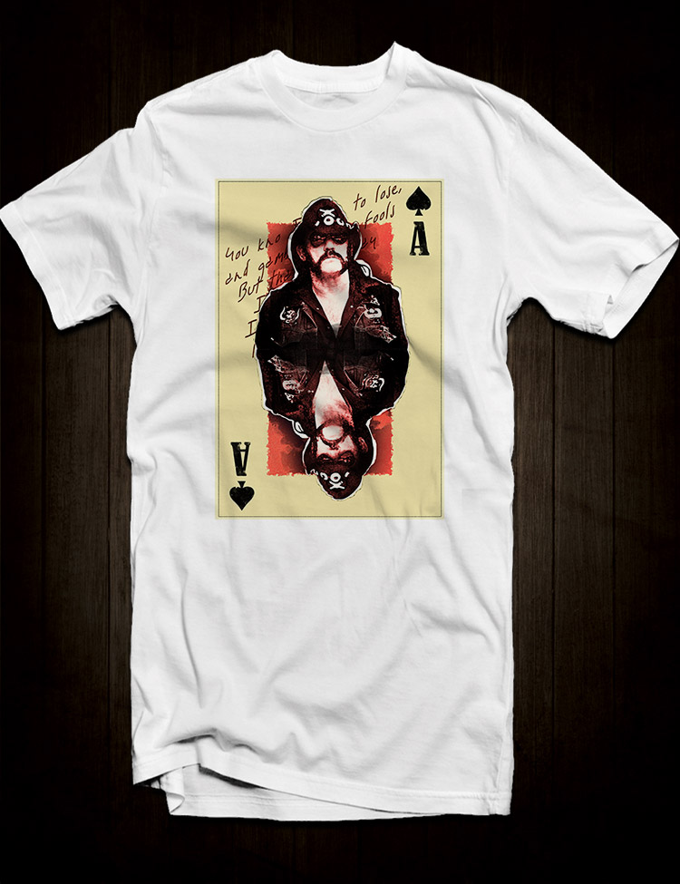 Lemmy - Ace Of Spades T-Shirt - Hellwood Outfitters