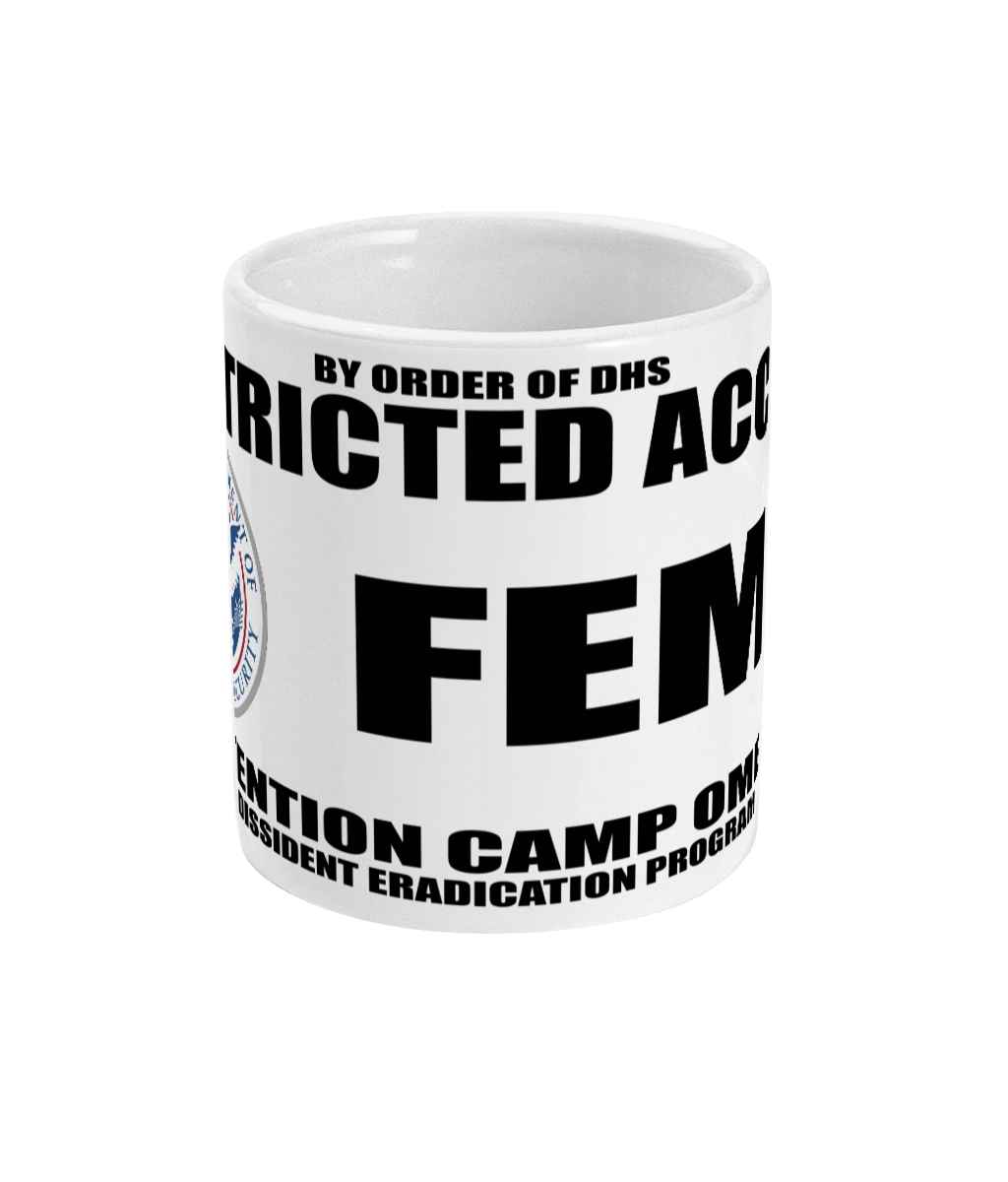 FEMA Camps Conspiracy Mug - Hellwood Outfitters