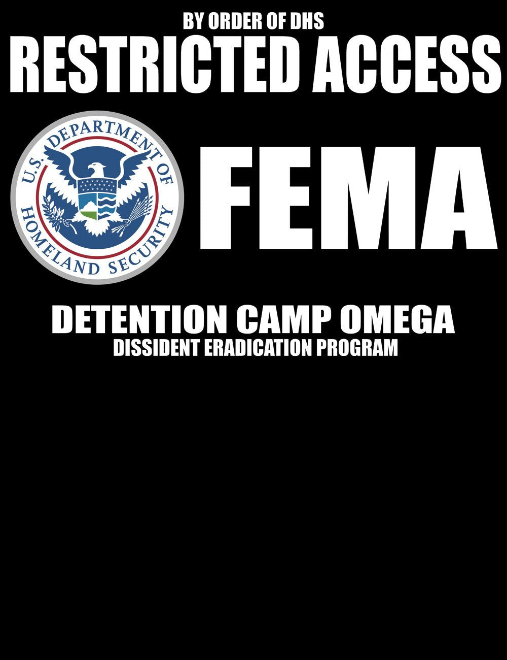 Conspiracy Theory T-Shirt FEMA