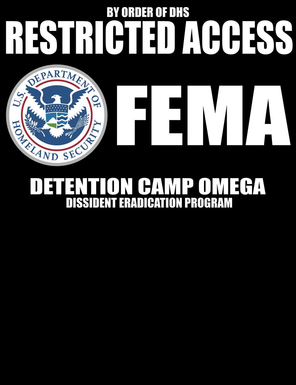 fema camp conspiracy Camps T-Shirt – Hellwood Outfitters Israel-Premier Tech wird mit Model:FDR-1 Fender '65 Deluxe Reverb Amp Pedal Style:Gas Pedal Extender