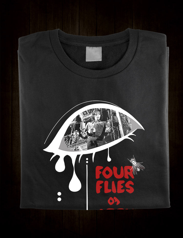 Argento's Four Flies On Grey Velvet T-Shirt
