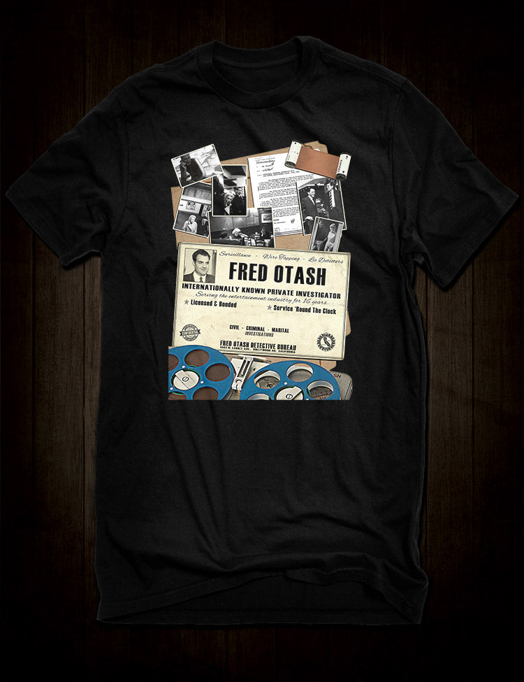 Fred Otash Detective Bureau T-Shirt