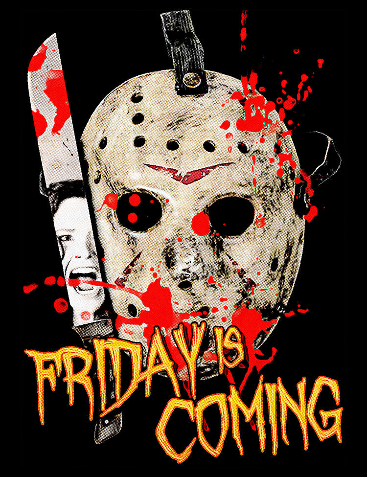 Horror Movie T-Shirt Jason Voorhees Friday 13th