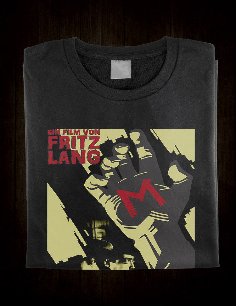 Classic Movie T-Shirt Fritz Lang M
