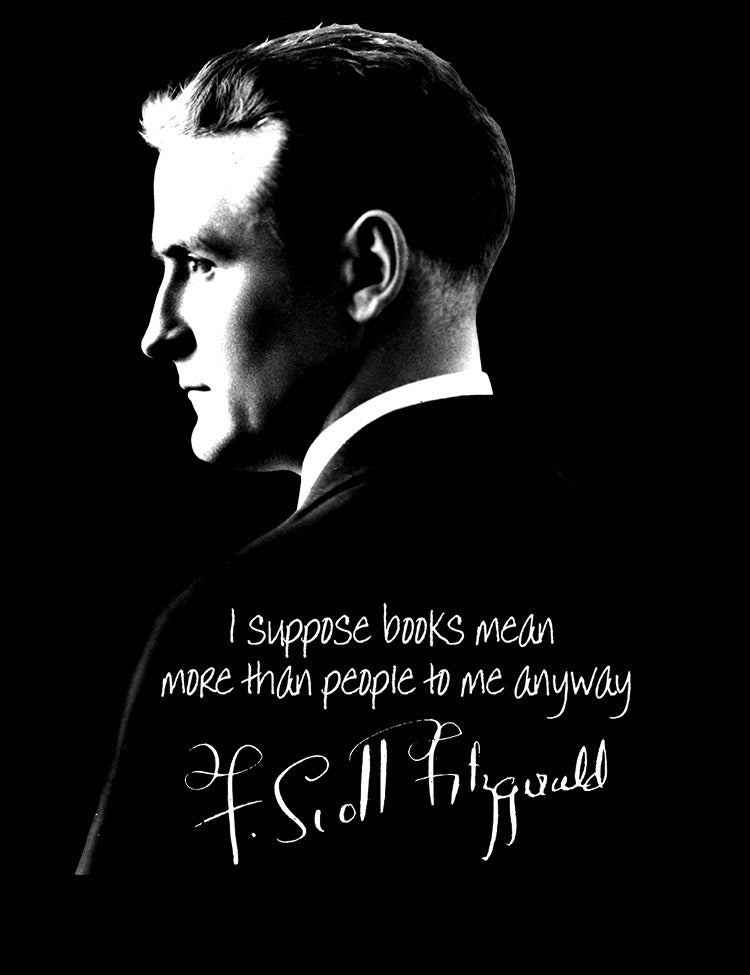 Famous Author F Scott Fitzgerald T-Shirt