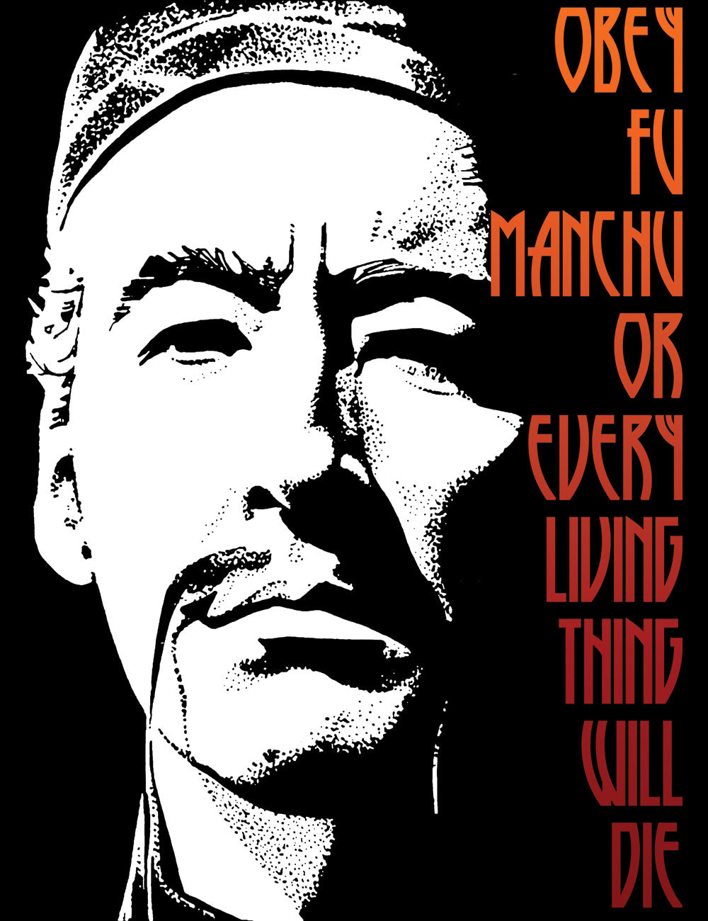 Christopher Lee Fu Manchu T-Shirt