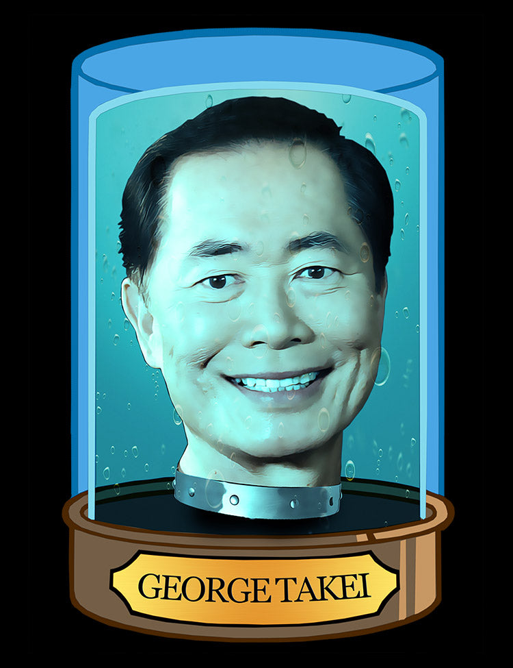 George Takei Futurama Head T-Shirt