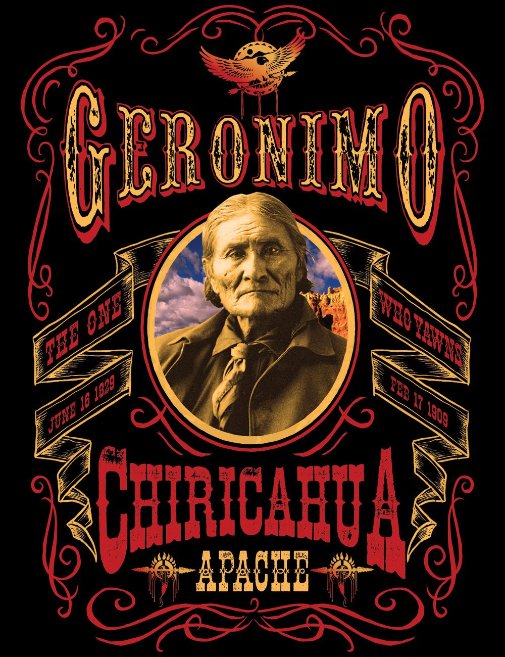 Chiricahua Apache T-Shirt Geronimo