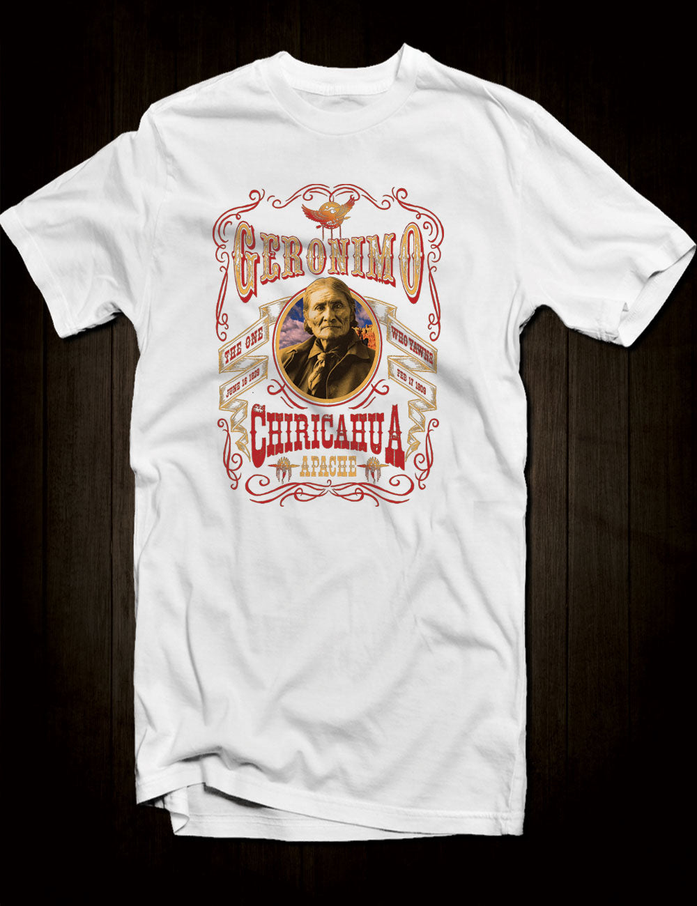 White Geronimo T-Shirt